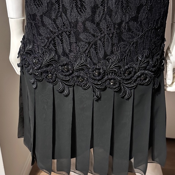 Vintage Scott McClintock drop waist dress. - Picture 7 of 11